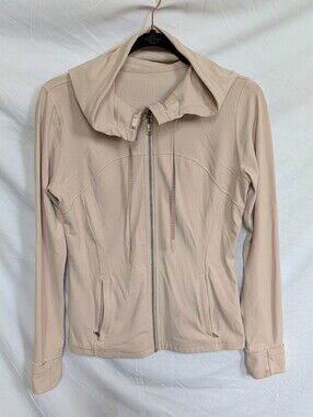 Lululemon Athletica Pink Zip-Up Hoodie Jacket